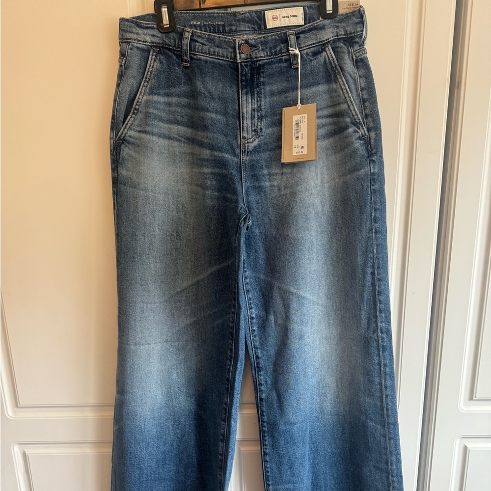 Ag Adriano Goldschmied Dark Blue Flare Jeans